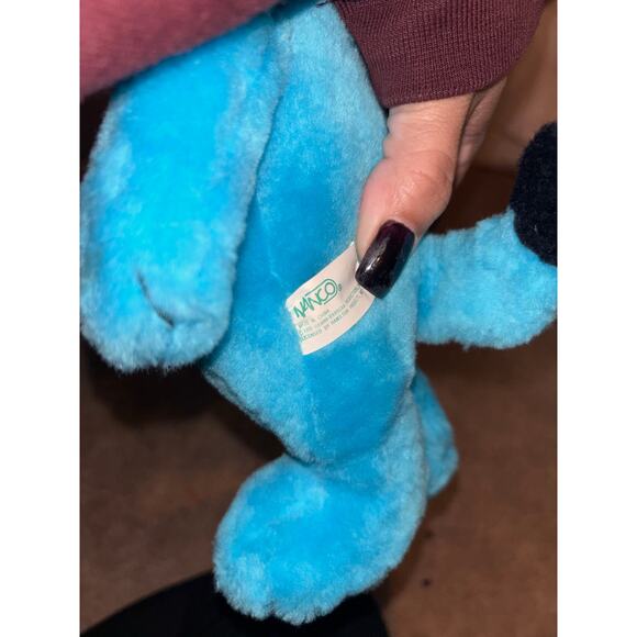 Vintage Nanco Huckleberry Hound 22'' Carnival Plush Stuffed 1989 Hanna-Barbera - Picture 6 of 6